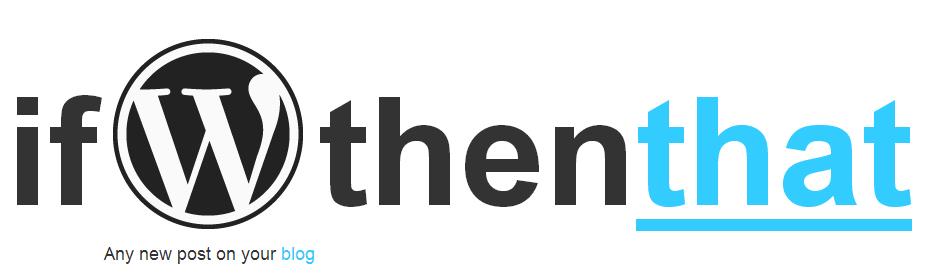 通过IFTTT将WordPress博客同步到Facebook、Twitter的方法